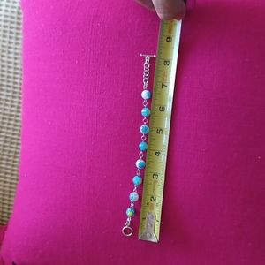 Murano Glass 925 silver bracelet